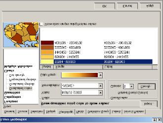 Value Field i NUFUS (2000) olarak ayarlayiniz. Color Ramp de açikdan koyuya geçis yapan bir renk araligini seçiniz.