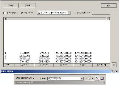 RMS hatasini Link Table penceresinde kontrol edebilirsiniz. Link Table da Ok butonuna basiniz.