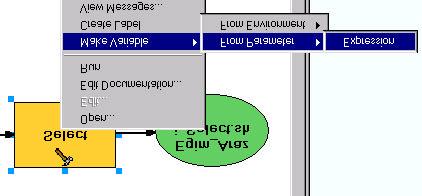 23 Model içerisinde yer alan Select fonksiyonu üzerinde mouse un sag