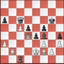 Kh7 Gerektiğinde b piyonunu b7 den durdurmak düşüncesiyle. 54 Şf4 55.Kf7 Şg4 Açarak şah atağından kaçıyor. 56.Kb7 Şf5 57.Kf7 Şg6 58.Fb2 Kd8+ Etkisiz bir şah çekiş. 59.Şxc5 g4 60.Şb4 Kb8+ 61.