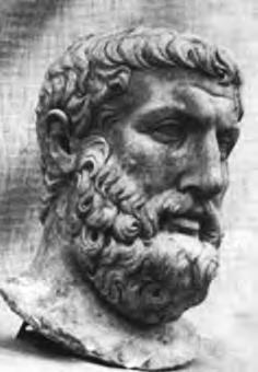 Herodot bu konuda: "Damarlarında Fenike kanı dolaşan Thales, İyonya yıkılmadan önce, merkez (Teos'ta) kurulacak bir tek yüksek meclisin tanınmasını ve böylece halkın kendi kendini yönetmesini
