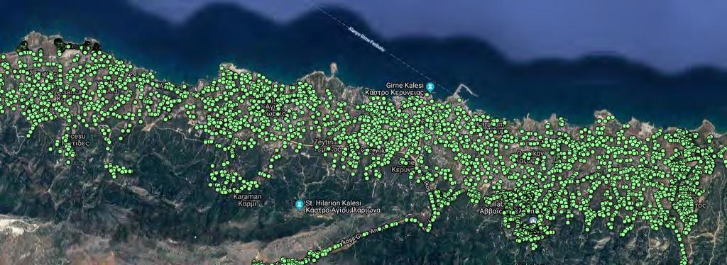 26 KKTC Elektromanyetik Yoğunluk Haritaları