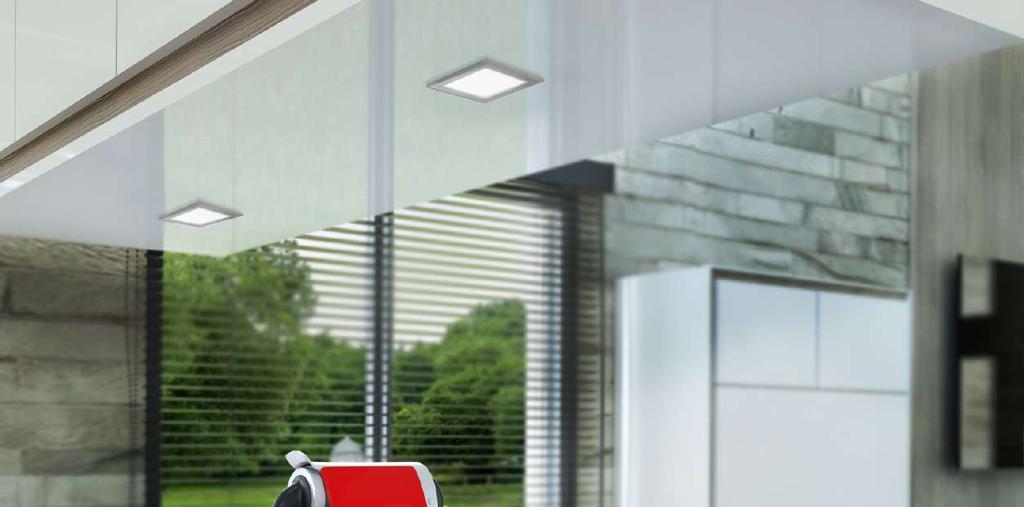 NOKTASAL / MUTFAK Yüzeysel LED spot lamba Çok ince tasarım Malzeme: PMMA /