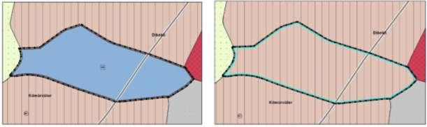 9 Kömürcüler Mahallesi 8211 ada 31 parselin bulunduğu bölgede Kamu Hizmet Alanı planlı alan yeni oluşan mülkiyet durumu nedeni ile Kırsal Yerleşim Alanı olarak planlanmıştır (Şekil 16).