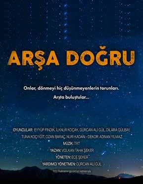 [ YETİŞKİN TİYATROSU ] Arşa Doğru Mavi Kumpanya 21 ARALIK CUMA 20:00 Zübeyde Hanım Mavi Kumpanya nın sahneye koyduğu Arşa Doğru