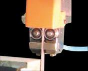 capacity by hydraulic table Testere hız dönüş ayar sistemi Rotational speed control system of the saw blade Testere kesme hızı Cutting speed Maks. İşparçası ağırlığı Max.