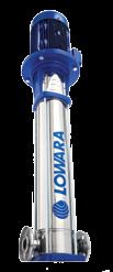 GM-eHM Serisi Yüksek performanslı Lowara pompalardan üretilmiş hidroforlardır.