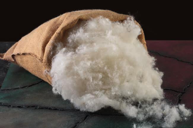 Wool Fibre Wool that is, % 100 natural, biodegradable and renewable, not only provides excellent insulation against hot and cold circumferences but also organizes the humidity in the air, thus