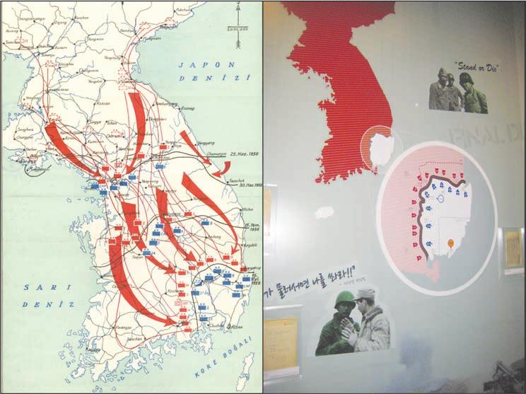 Kore Savaşı ve Kore Cumhuriyeti Ziyaretinden İzlenimler Bu süreçte ülkedeki gerilim, 1950 yılının 25 Haziran günü sıcak çatışmaya ve hemen ardından genel bir savaşa dönüşmüştür.