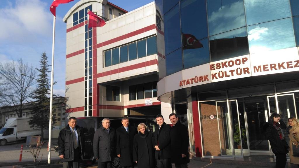 İkitelli Organize Sanayi Bölgesi Ziyareti 27 Ocak 2017, İstanbul Arnavutluk heyetinin, Durres limanında bir organize sanayi bölgesi yatırımı planlaması nedeniyle, örnek projelerin değerlendirilmesi