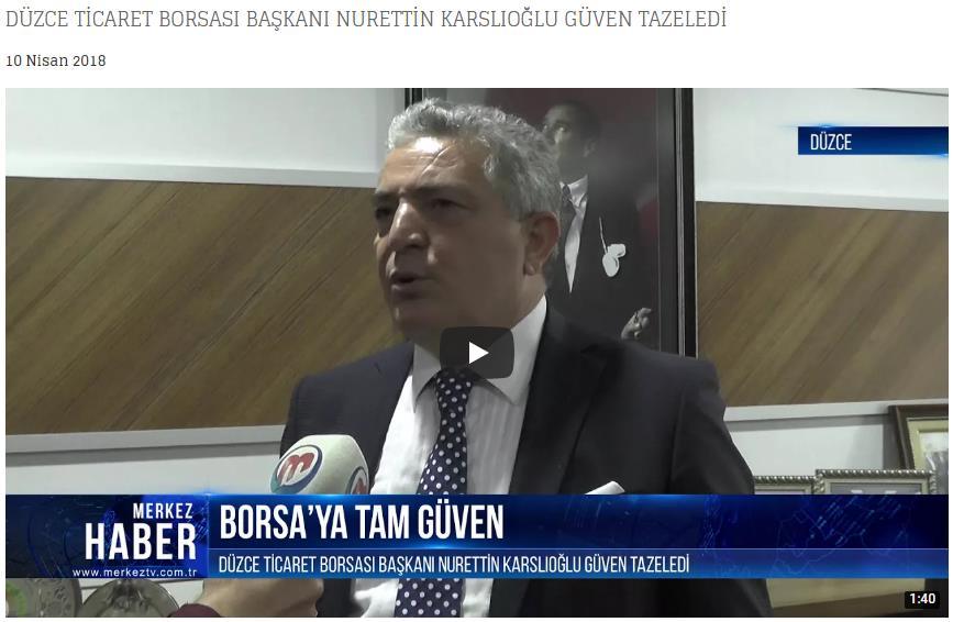 Düzce Ticaret ve Sanayi Odası nda yaşanan genel kurulun ardından Düzce Ticaret