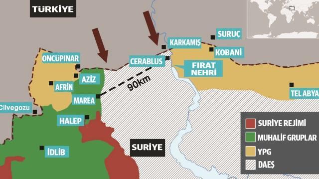 337 kuzeyinde yürüttüğü strateji ile hem bölgede Federasyon planlarɪna hem de Kürt koridoruna karṣɪ olduğunu ortaya koymuṣtur.