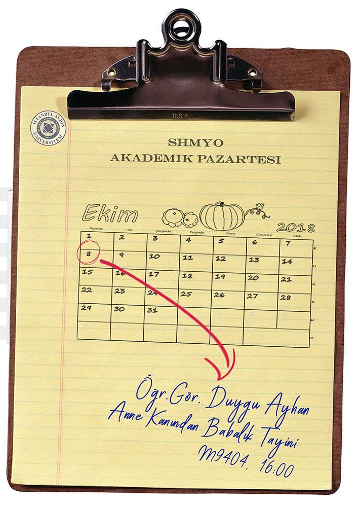 Sağlık Hizmetleri Etkinlikleri Akademik Pazartesi Seminerleri Ekim 2018 İstanbul Aydın Üniversitesi Sağlık Hizmetleri koordinatörlüğünde Şubat 2018 tarihinden itibaren her hafta öğretim üyeleri