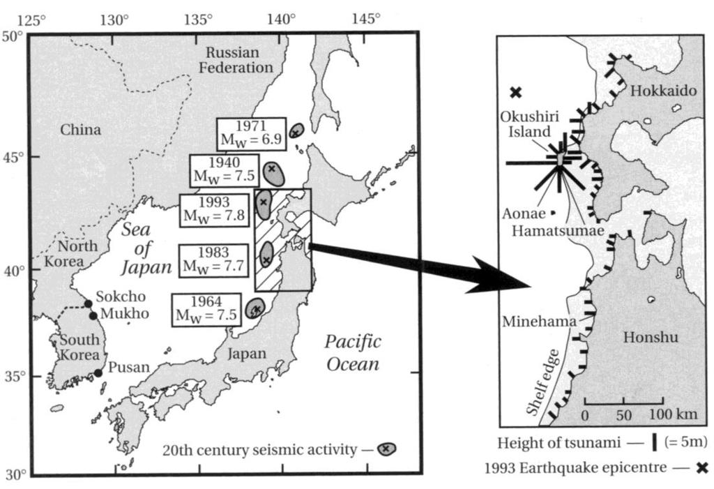 Japonya da tsunami tehlikesi.