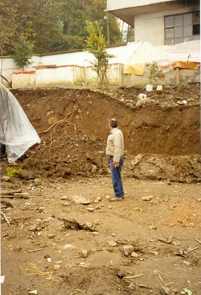 Gölyaka, Hacıyakup köyünde 1999 Düzce depremi yüzey kırığından