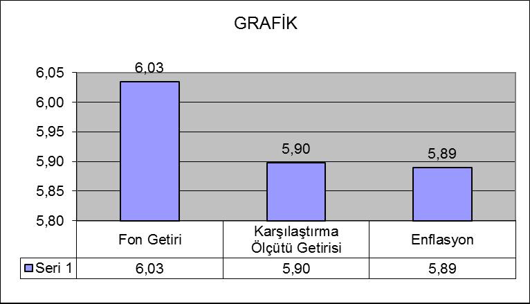 B. PERFORMANS BİLGİSİ Toplam Getiri (%) Karşılaştırma Ölçütünün Getirisi /Eşik Değer (%) Enflasyon Oranı (%) Portföyün Zaman İçinde Standart Sapması % Karşılaştırma Ölçütünün Standart Sapması Sunuma