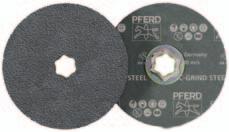 CC-GRIND taşlama diskleri Performans Serisi SG-ELASTIC STEEL tip, çelik malzemeler üzerinde en yüksek talaş kaldırma oranları için.