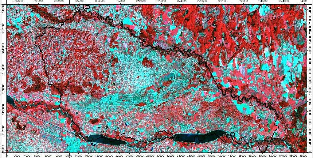 Normalized Difference Vegetation Index (NDVI) -1 ile +1