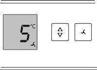 Kullanım u Ayarlama modunu devreye sokma: SuperFrost düğmesini Fig. 3 (5) yaklaşık 5 saniye boyunca basılı tutun. w Göstergede Menü simgesi Fig. 3 (9) gösterilir. w Göstergede c yanıp söner.