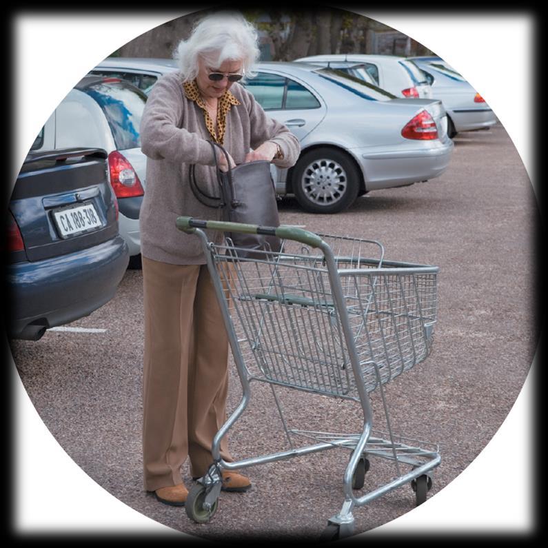 Bu yaşlı kadın, arabasının anahtarlarının nerede