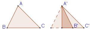 0) Aşağıda verilen katlama işlemlerinden hangisinde amaç üçgenin açıortay doğrusunu bulmaya yöneliktir?