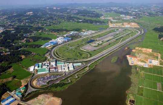 READING TEXT Opened in 1995, the proving ground at our Namyang R&D Center is of international standards and features no less than 34 roads including a Belgian road, and a high-speed track that is 2.