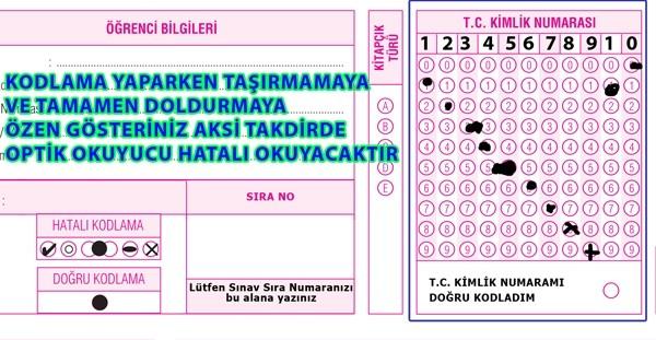 Art arda aynı şıkkı 4 ten fazla işaretlediyseniz cevaplarınızı bir daha kontrol ediniz. Çözemediğiniz sorularla moralinizi bozmayınız. Sınavlarda doğru seçenekler genellikle eşit olarak dağıtılır.