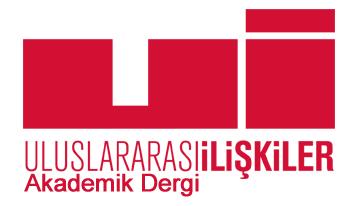 , Galatasaray Üniversitesi, Uluslararası İlişkiler Bölümü Bu makalenin tüm hakları Uluslararası İlişkiler Konseyi Derneği ne aittir.