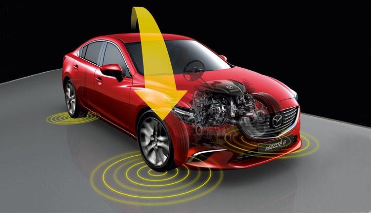 Ayrıca G-VECTORING KONTROLÜ adı verilen yeni motor kontrol özelliği sayesinde direksiyon ve