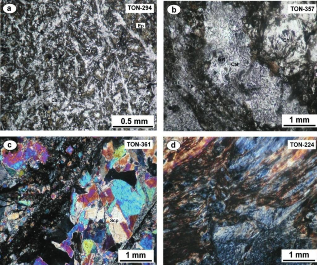 Tekirova (Antalya) Ofiyolit Napı Kayaçlarının Alterasyon Mineralojisi ve Jeokimyası Wicks ve Plant, 1979), yaygın serpantinleşmenin geliştiği ultramafitlerde elek/ağ dokusu ile temsil edilmektedir.