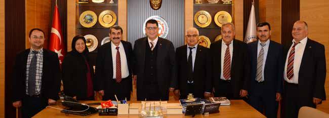 AESOB Başkanı Adlıhan Dere, MHP İl Başkanı Mustafa Aksoy ile biraraya geldi.