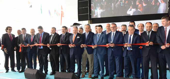 Antalya City Expo Şehircilik ve Teknolojileri Fuarı açılışını gerçekleştirdi.