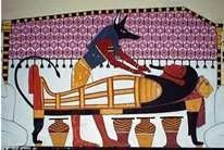 20 / 23 Anubis Heykeli : Antik Mısır ölüm ve cenaze tanrısıdır. Set ile evli olan Nephthys in oğludur.