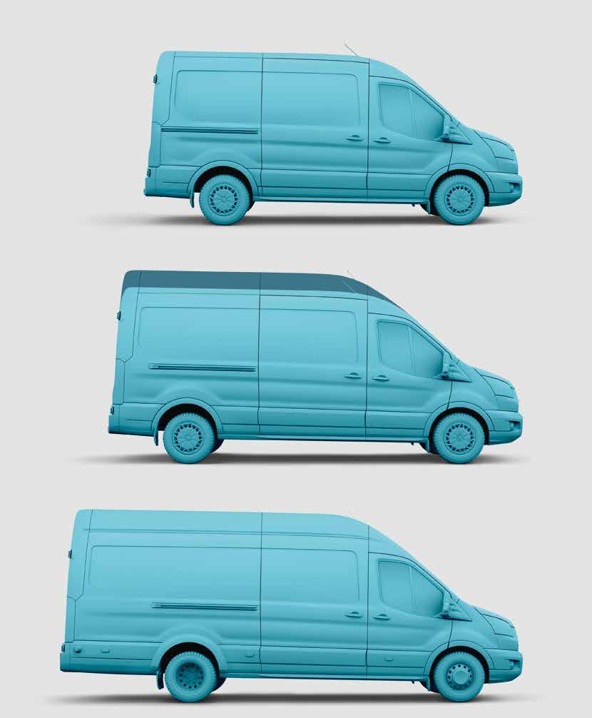 20 İş İçin Yaratılmış Bir panelvana hangi amaçla ihtiyaç duyarsanız duyun: Yeni Ford Transit Van üç yükleme uzunluğunda, iki tavan