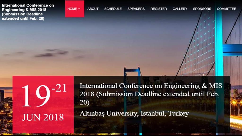 Oğuz Bayat başkanlığında gerçekleştirilecek olan konferansta 18 başlık altında, teorik ve uygulamalı mühendislik konuları yer alacaktır.
