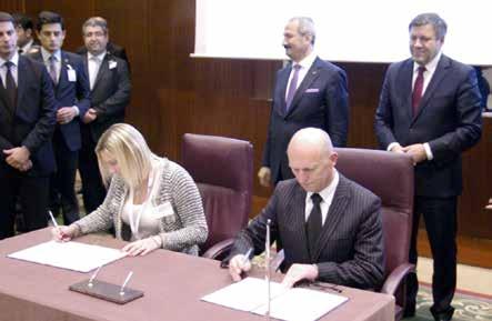 Amasra Taşkömürleri ve Termik Santral Projeleri ile çalışmalarına ilişkin teknik ve ticari işbirliği anlaşması Hattat Holding ile Polonya menşeili Kopex S.A. ve Famur S.A. firmaları arasında imzalandı.