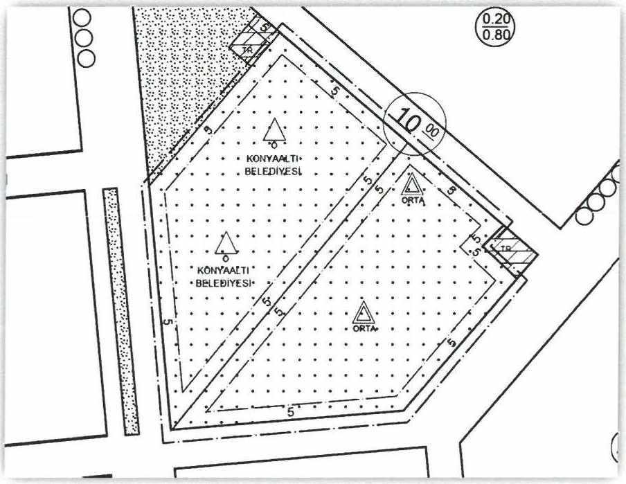 K O N Y /^ L T I BELEDİYESİ 4-PLANLAMA KARARLARI İmar planı değişikliği ile; *Plan değişikliği Antalya Valiliği İl Milli Eğitim Müdürlüğü'nün 30.11.2017 gün ve 31749319-756.99-E.