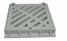 GULLY GRATINGS YAĞMUR SUYU IZGARALARI UC GGS 5757 UC GG 5757 UC GGS 5050 UC GG 5050 Composite Gully Grating Set 57x57 Lighter than metal No maintenance and no risk to be stolen Corrosion resistant