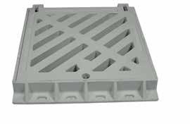 MANHOLE COVERS RÖGAR KAPAKLARI UC GGS 4949 UC GG 4949 UC GGS 4560 UC GG 4560 Composite Gully Grating Set 49X49 Lighter than metal No maintenance and no risk to be stolen Corrosion resistant and no