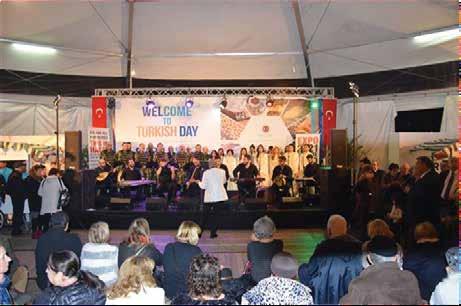 İsrail de düzenlenen Türk Tadım Günü Etkinlikleri Yurt dışında Ticaret Merkezleri oluşturularak Birliğimiz üyelerinin ürünlerini yurt dışında daha etkin ve daha az maliyetle tanıtımlarını yapmak