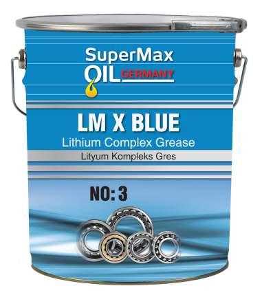 Gres LM X Blue Lityum Kompleks Sabunlu Gres / Lithium Complex Grease SuperMax Oil Germany Gres LM X Blue, yeni nesil fonksiyonel sabunlaştırma teknolojisi ile üretilmiş özel lityum komplex yapısına