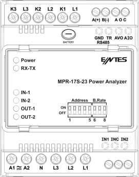 MPR-16S-21 Klemens yapısı: