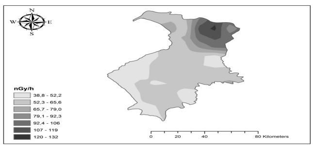 kanser riski YBKR Denk. (2) ile hesaplandı (UNSCEAR Report 2008).