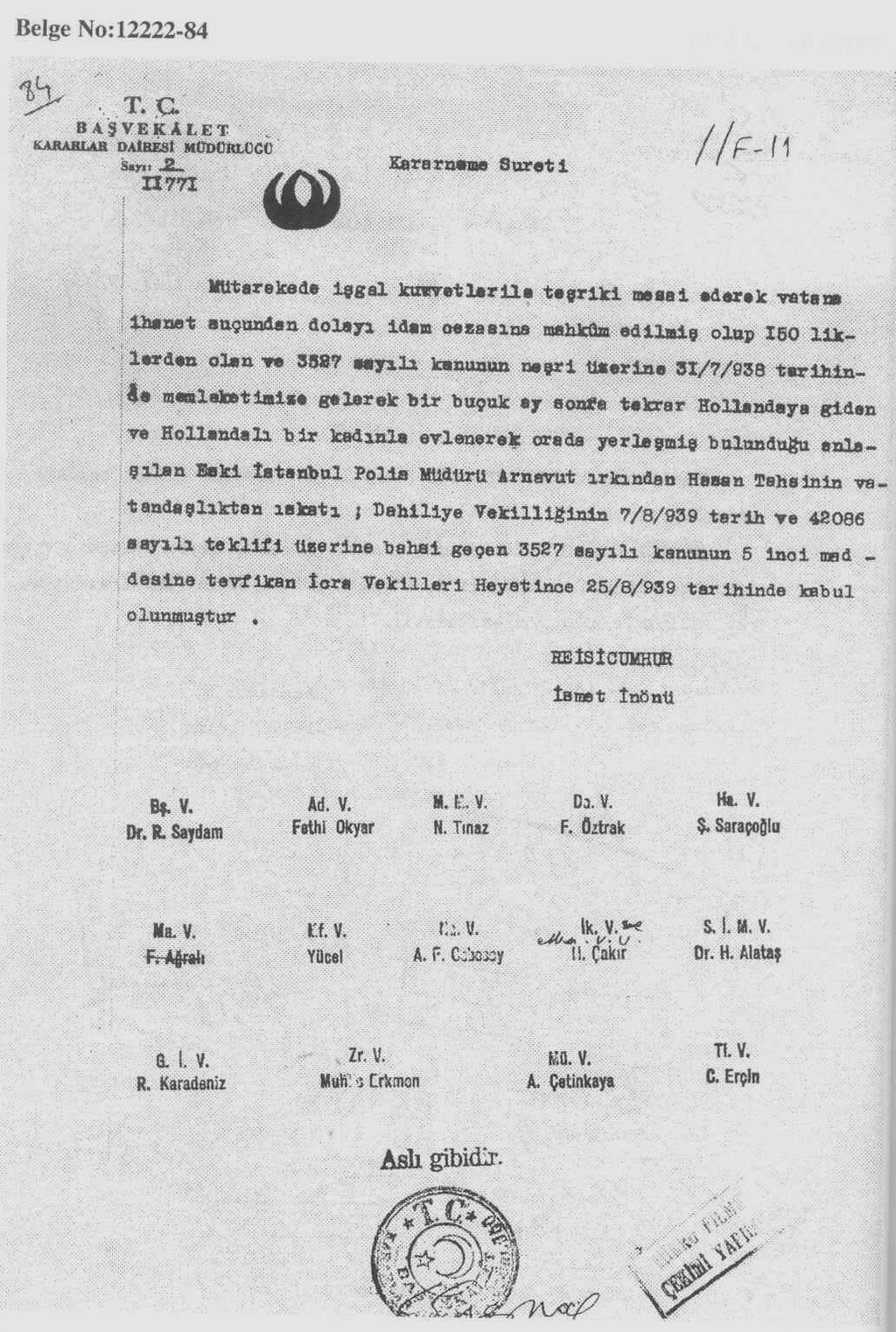 EK- 35-b Kaynak: Cumhuriyetin 75.