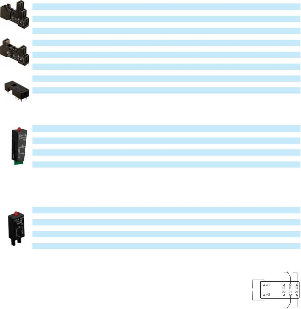 RÖLE AKSESUARLARI PCB RÖLE AKSESUARLARI 001.003.001.002.0004 YRT 78625 08 PIN RAY TİPİ SOKET VİDALI KISA ( 1 C/O ve 2 C/O RÖLE İÇİN ) 20 2,99 001.003.001.002.0006 YRT 78626 08 PIN RAY TİPİ SOKET VİDALI UZUN ( 1 C/O ve 2 C/O RÖLE İÇİN ) 20 2,99 001.