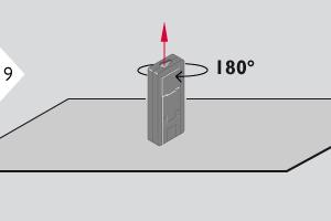 Ayarlar Cihazı yatay olarak 180