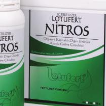 is a fertilizer prepared for the nitrogen of plants. LOTUFERT NİTROS have to use only by DRIP IRRIGATION.