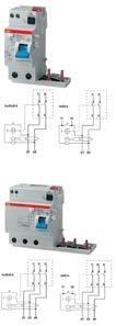 X X System Pro M ürünleri RCD - Toprak kaçak akım koruma röleleri AC DDA 200 AC tipi standart: IEC/EN 61009 Ann.