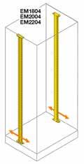 Dikey derinlik profilleri (2'li set) 2200 205,00 EB0400 Montaj profilleri h=48mm 400 49,70 EB0500 Montaj profilleri h=48mm 500 49,70 EB0600 Montaj profilleri h=48mm 600 49,70 EB0800 Montaj