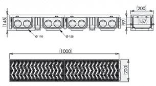 KANALI 200X1000 A15 4,00